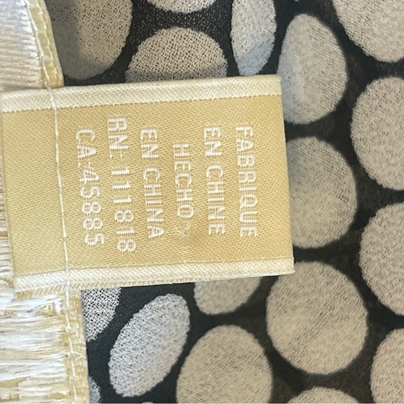 Michael Kors black and white Shirt Dress with box pleats - Picture 6 of 7